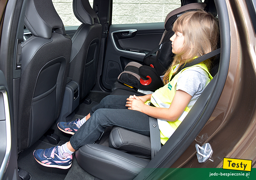 TESTY Dziecko w Volvo XC60 foteliki i wózki Volvo